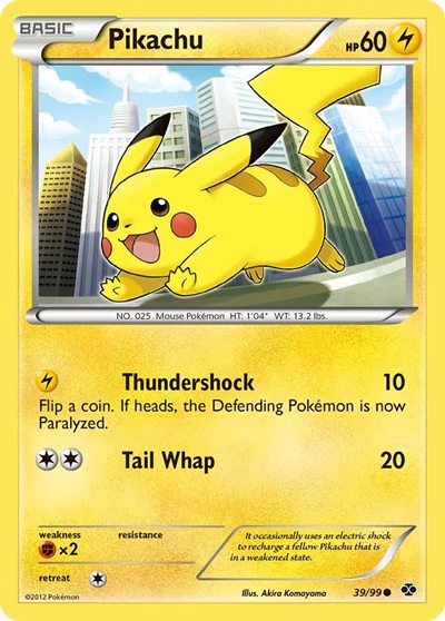 NXD: Pikachu (Reverse Holofoil)