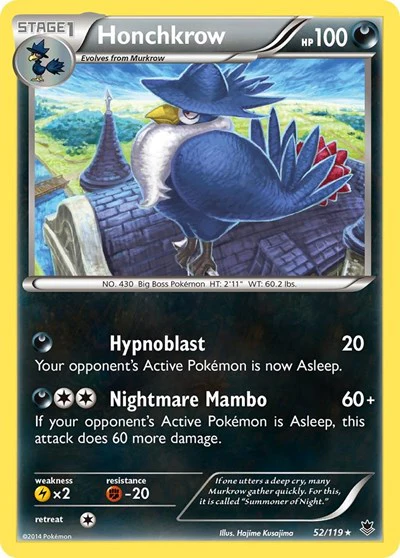 PHF: Honchkrow (Reverse Holofoil)