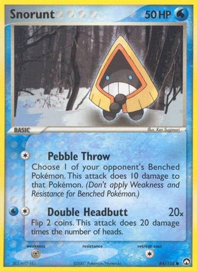 PK: Snorunt