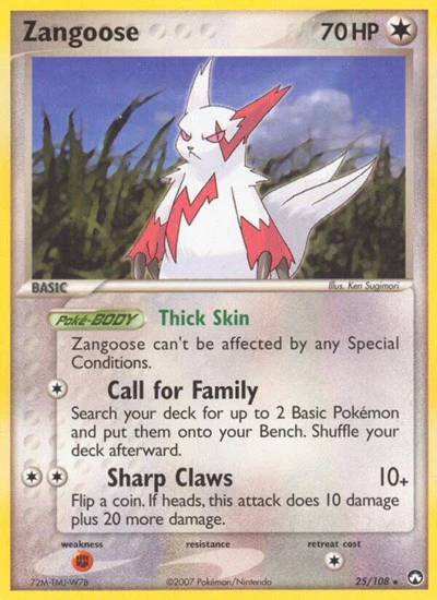 PK: Zangoose