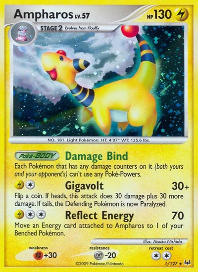 PL: Ampharos (Holofoil)