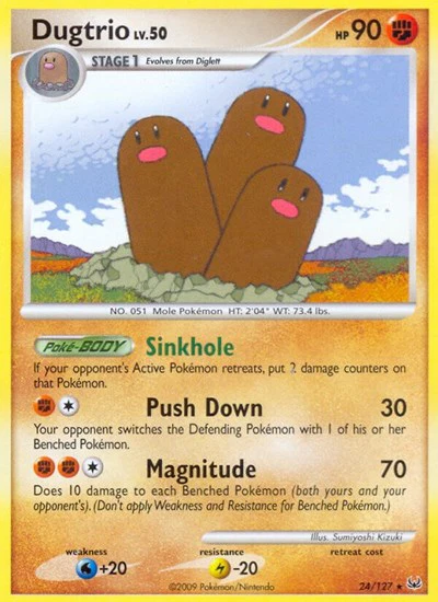 PL: Dugtrio (Reverse Holofoil)
