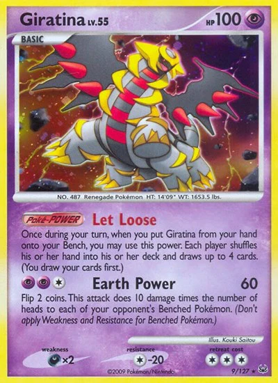 PL: Giratina (9) (Reverse Holofoil)