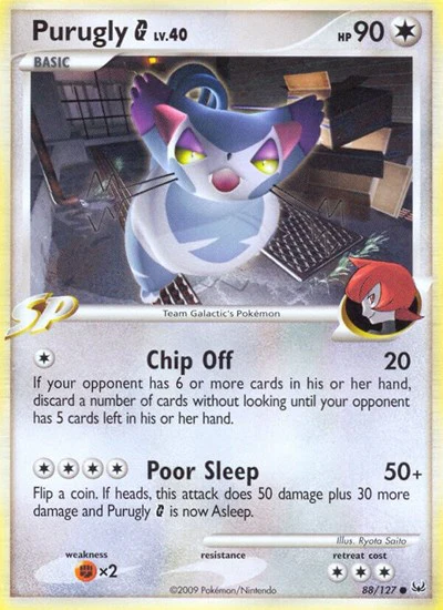 PL: Purugly G (Reverse Holofoil)