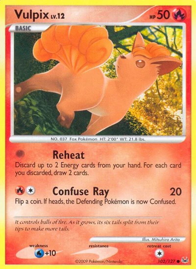 PL: Vulpix (Reverse Holofoil)