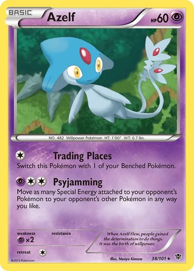 PLB: Azelf (Reverse Holofoil)
