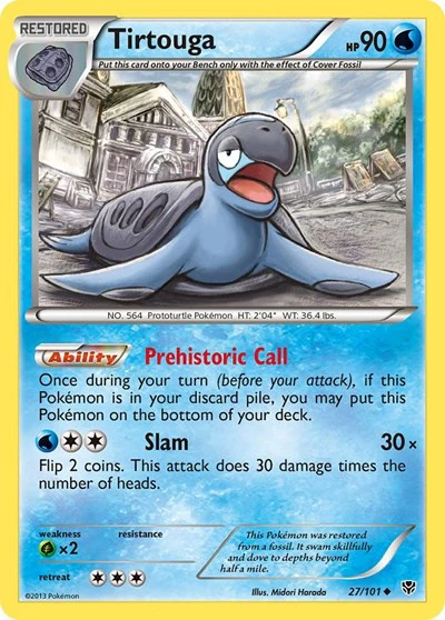 PLB: Tirtouga (Reverse Holofoil)