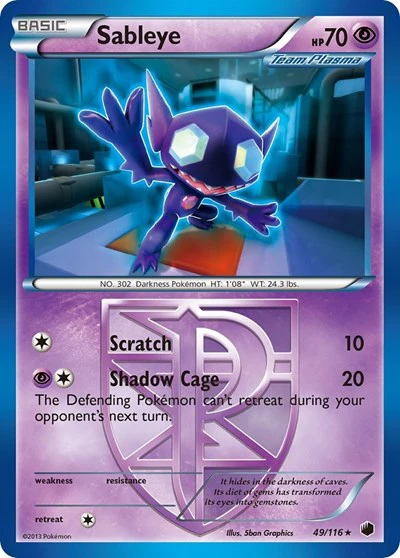 PLF: Sableye (Team Plasma)