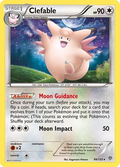 PLS: Clefable (Reverse Holofoil)