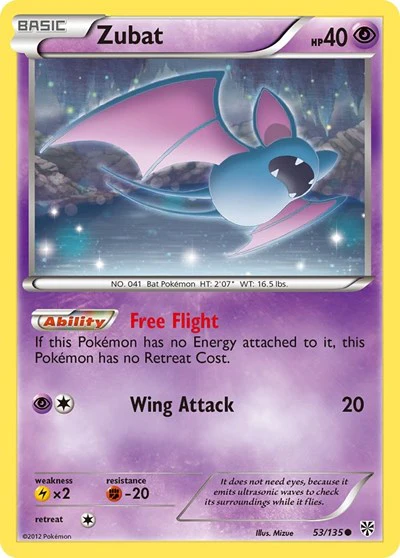 PLS: Zubat (53) (Reverse Holofoil)