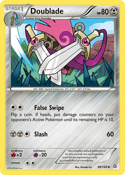 PRC: Doublade (Reverse Holofoil)