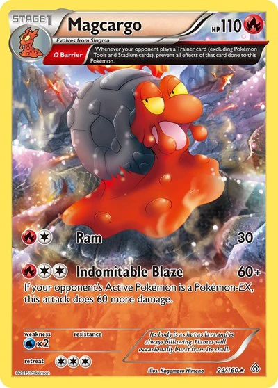 PRC: Magcargo (Omega) (Reverse Holofoil)