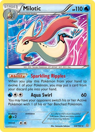 PRC: Milotic (Reverse Holofoil)