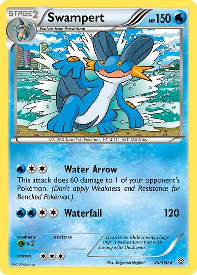 PRC: Swampert (Reverse Holofoil)