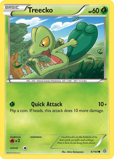 PRC: Treecko (Reverse Holofoil)