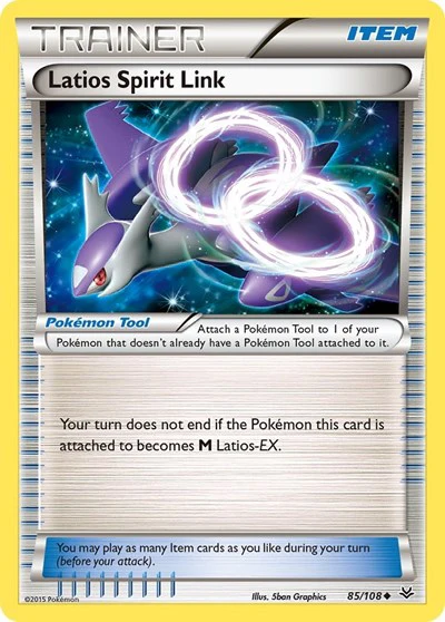 ROS: Latios Spirit Link (Reverse Holofoil)