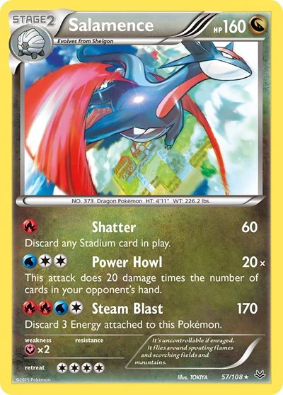 ROS: Salamence (Holofoil)