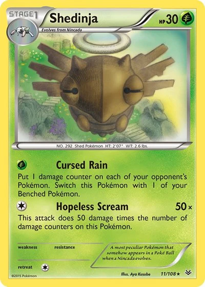 ROS: Shedinja (Reverse Holofoil)