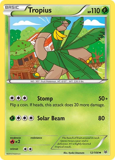 ROS: Tropius (Reverse Holofoil)