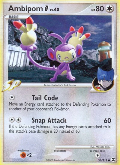 RR: Ambipom G (Reverse Holofoil)