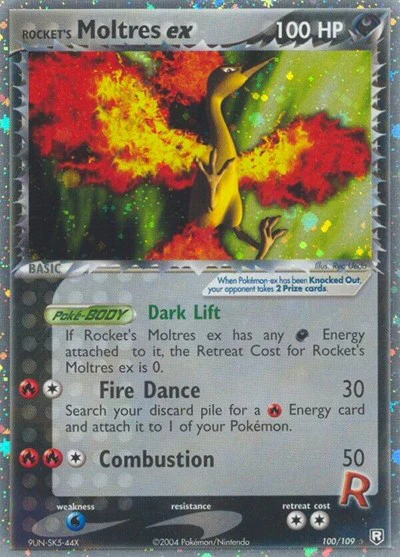 RR: Rocket's Moltres ex (Holofoil)