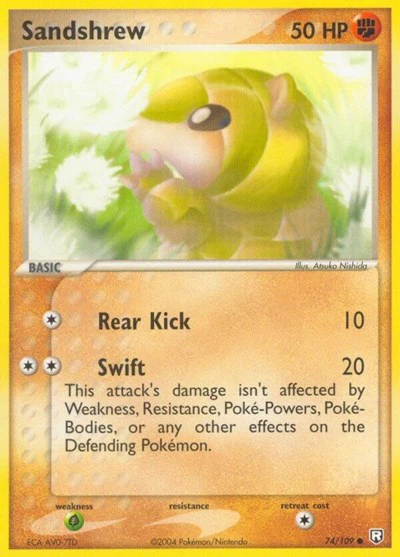 RR: Sandshrew (Reverse Holofoil)