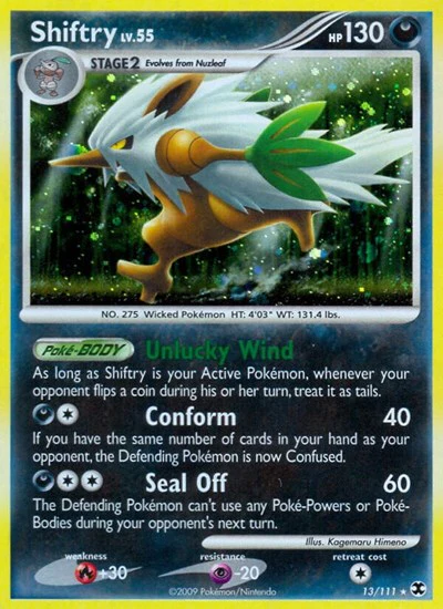 RR: Shiftry (Holofoil)