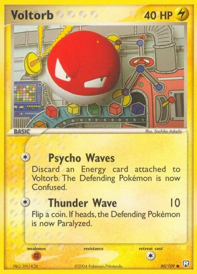 RR: Voltorb (Reverse Holofoil)