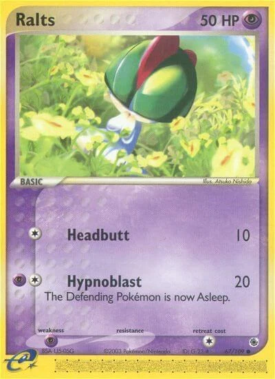 RS: Ralts - 67/109 (Reverse Holofoil)