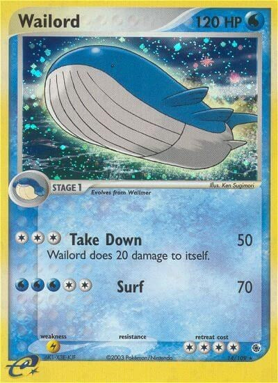 RS: Wailord (Reverse Holofoil)