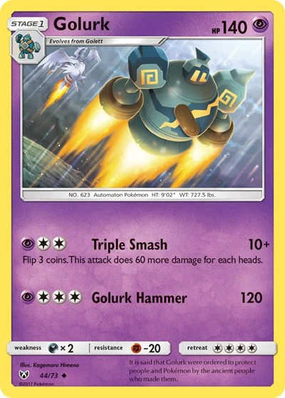 SHL: Golurk (Reverse Holofoil)