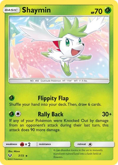 SHL: Shaymin (Reverse Holofoil)