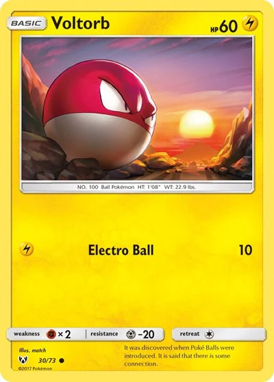 SHL: Voltorb (Reverse Holofoil)