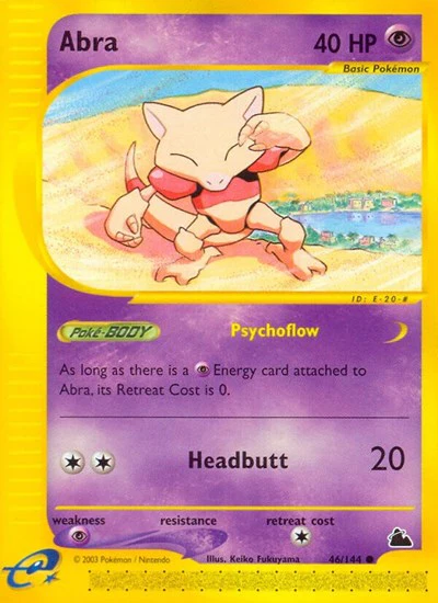 SK: Abra (Reverse Holofoil)
