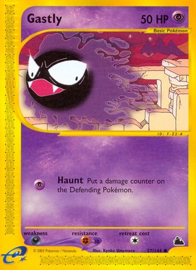 SK: Gastly (Reverse Holofoil)