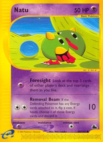 SK: Natu (Reverse Holofoil)