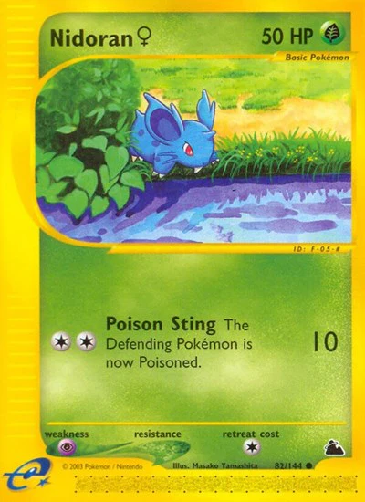 SK: Nidoran F (82) (Reverse Holofoil)