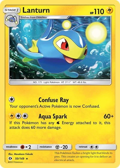 SM01: Lanturn (Reverse Holofoil)