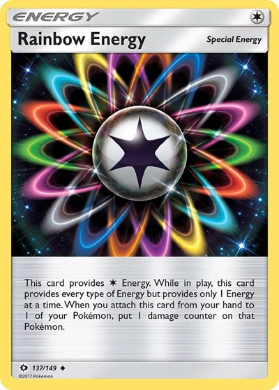 SM01: Rainbow Energy (Reverse Holofoil)