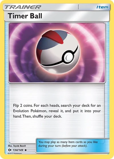 SM01: Timer Ball (Reverse Holofoil)