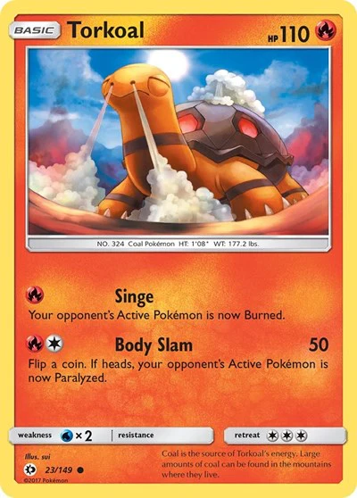 SM01: Torkoal (Reverse Holofoil)