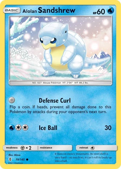 SM02: Alolan Sandshrew (Reverse Holofoil)