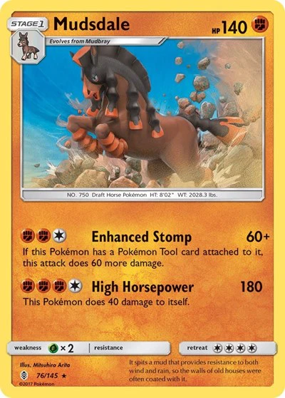 SM02: Mudsdale (Reverse Holofoil)