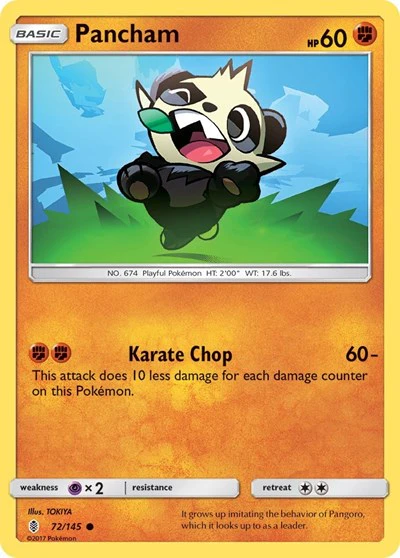 SM02: Pancham (Reverse Holofoil)