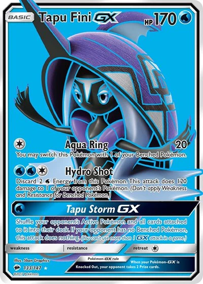 SM03: Tapu Fini GX (Full Art) (Holofoil)