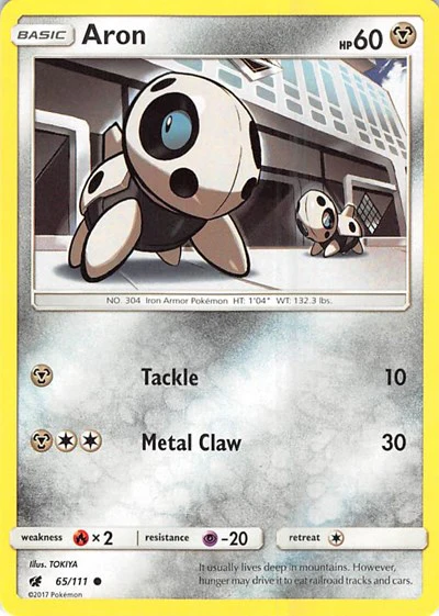SM04: Aron (Reverse Holofoil)