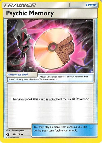 SM04: Psychic Memory (Reverse Holofoil)