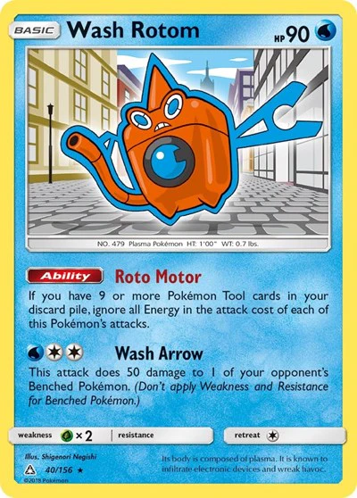 SM05: Wash Rotom (Reverse Holofoil)