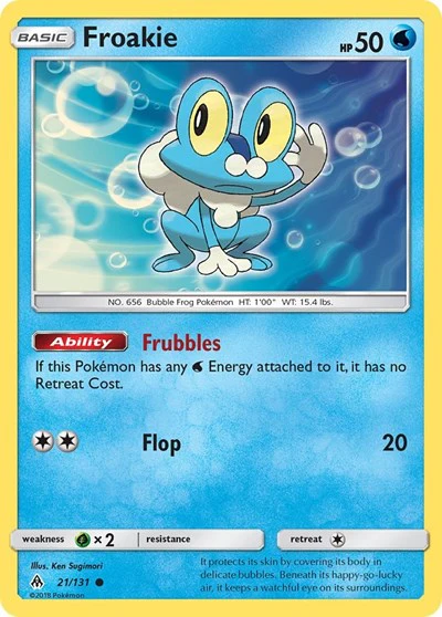 SM06: Froakie (21) (Reverse Holofoil)