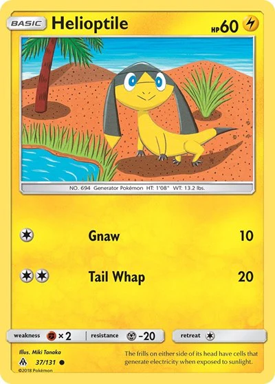 SM06: Helioptile (Reverse Holofoil)